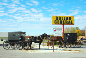 Amish shopping trip